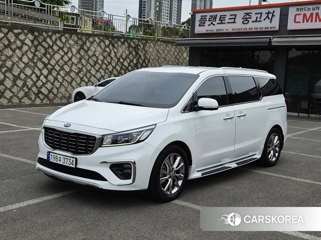 Kia The New Carnival 2020 Белый из Кореи