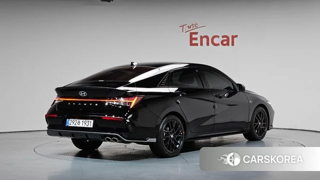 Hyundai The New Avante (CN7) 2026 Черный из Кореи