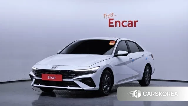 Hyundai The New Avante (CN7) 2023 Белый из Кореи