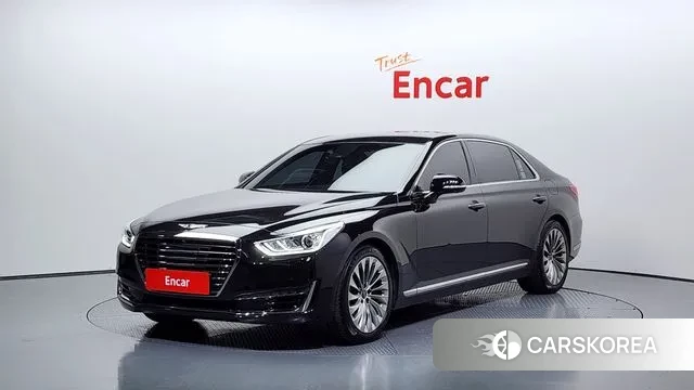 Genesis EQ900 2018 Черный из Кореи