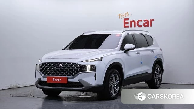 Hyundai The New Santa Fe 2021 Белый из Кореи