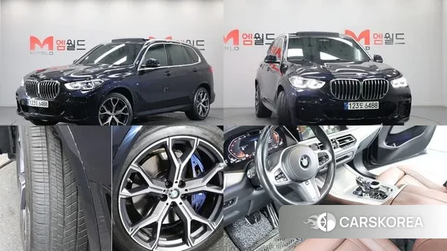 BMW X5 (G05) 2023 Черный из Кореи