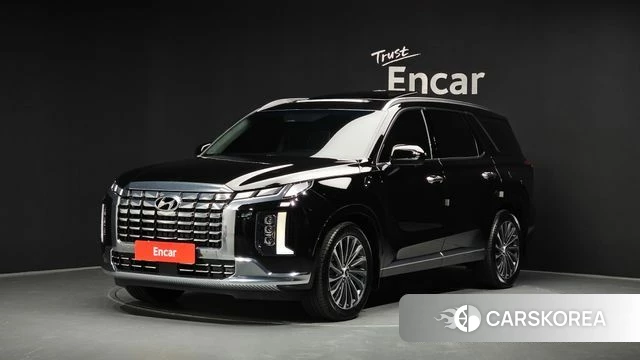 Hyundai The New Palisade 2023 Черный из Кореи