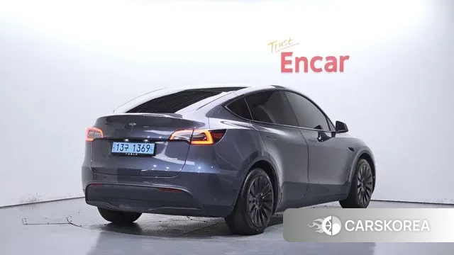 Tesla Model Y 2021 Серый из Кореи