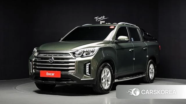 Ssangyong The New Rexton Sport 2022 Зеленый из Кореи