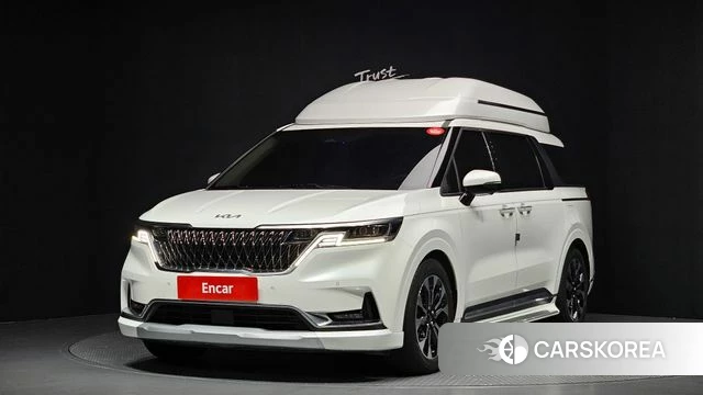 Kia Carnival 4th generation 2021 Белый из Кореи