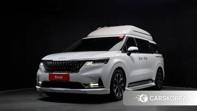 Kia Carnival 4th generation 2021 Белый из Кореи