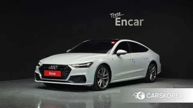 Audi A7 (4K) 2020 Белый из Кореи