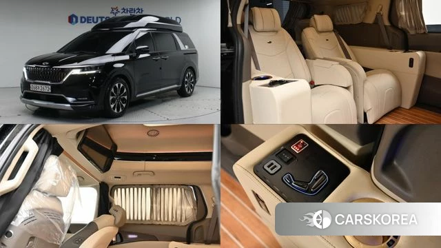 Kia Carnival 4th generation 2021 Черный из Кореи