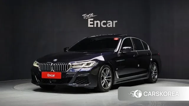 BMW 5 Series (G30) 2020 Черный из Кореи