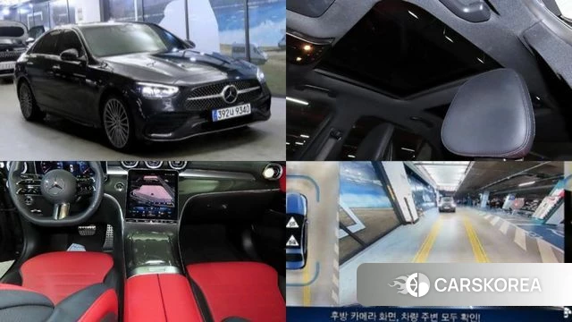 Mercedes-Benz C-Class W206 2022 Черный из Кореи