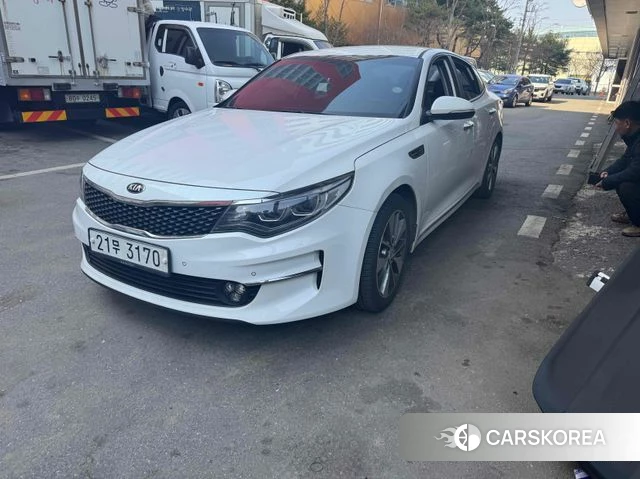 Kia K5 second generation 2018 Белый из Кореи