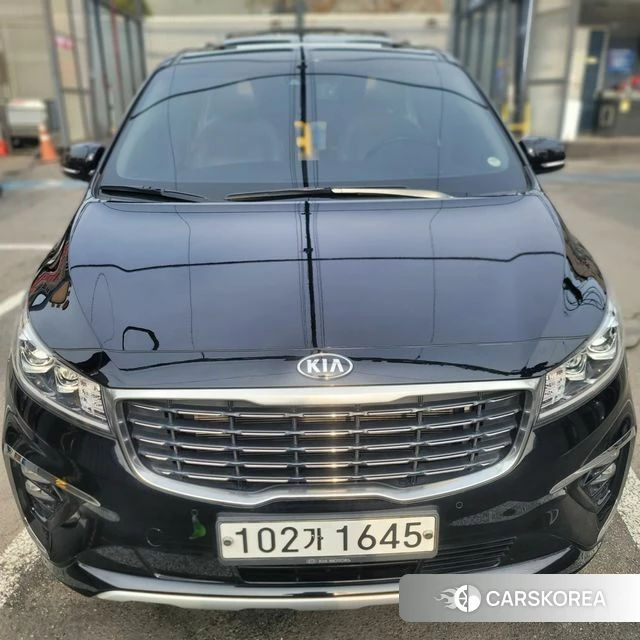 Kia The New Carnival 2020 Черный из Кореи