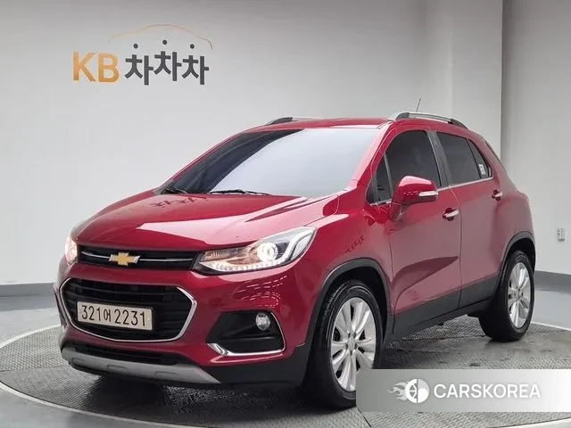 Chevrolet (GM Daewoo) The New Trax 2018 Красный из Кореи