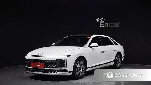 Hyundai Grandeur (GN7) 2023 Белый из Кореи