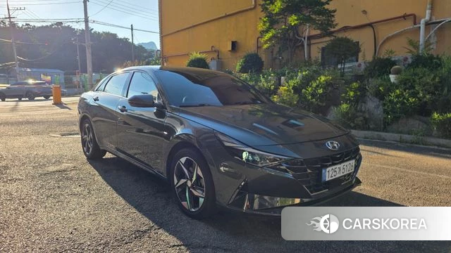 Hyundai Avante (CN7) 2020 Серый из Кореи