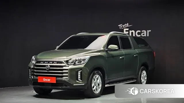 Ssangyong The New Rexton Sports Cannes 2022 Зеленый из Кореи