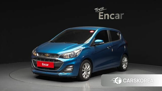 Chevrolet (GM Daewoo) The New Spark 2018 Синий из Кореи