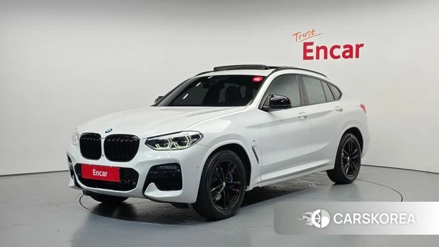 BMW X4 (G02) 2021 Белый из Кореи