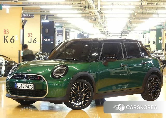 Mini Cooper S 4th Generation 2025 Зеленый из Кореи