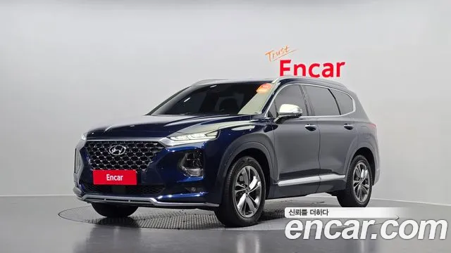 Hyundai Santa Fe TM 2020 Синий из Кореи