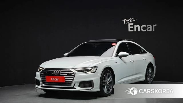 Audi A6 (C8) 2022 Белый из Кореи