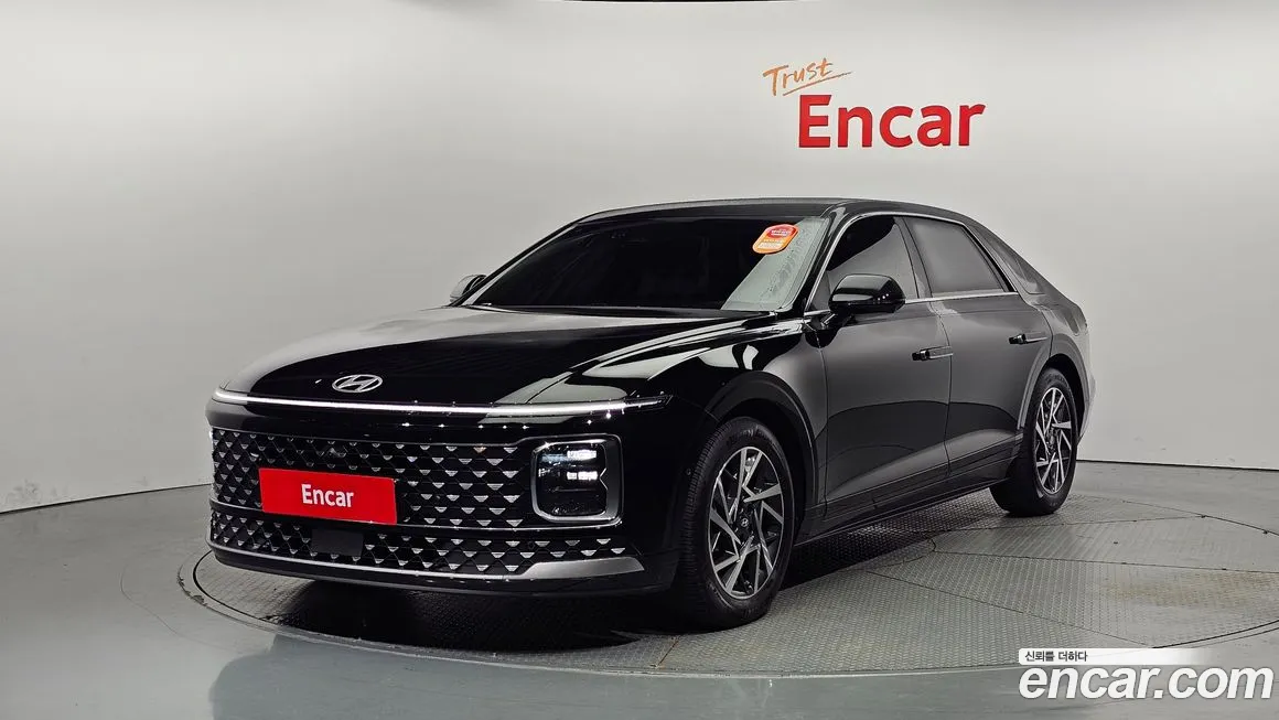 Hyundai Grandeur Hybrid (GN7) 2023 Черный из Кореи