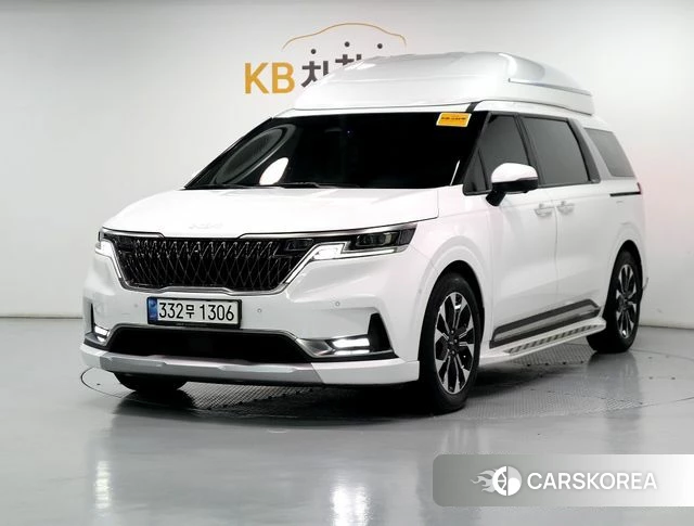 Kia Carnival 4th generation 2022 Белый из Кореи