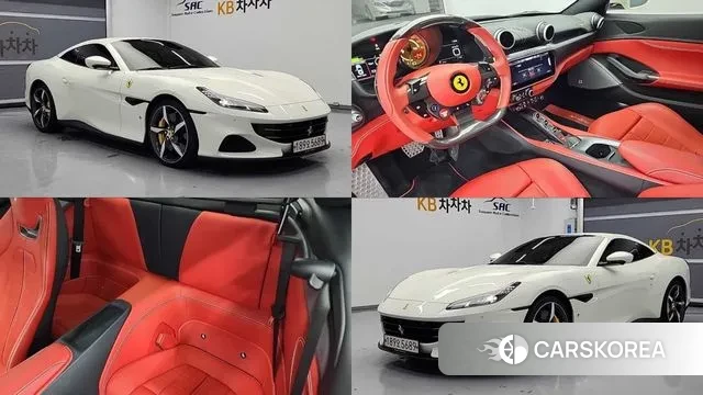Ferrari Portofino 2022 Белый из Кореи