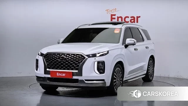 Hyundai Palisade 2022 Белый из Кореи