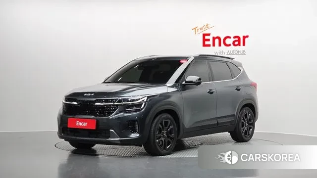 Kia The New Seltos 2023 Серый из Кореи