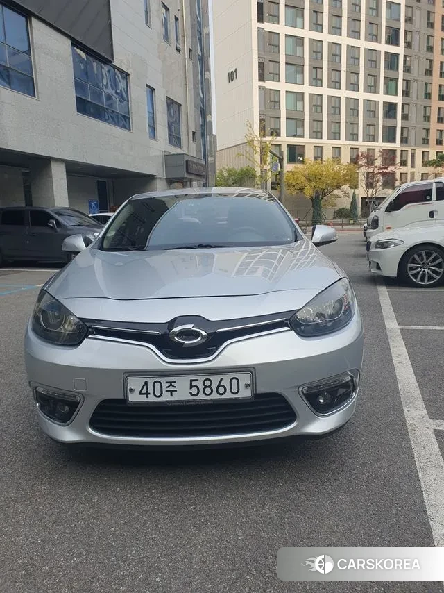 Renault Korea (Samsung) SM3 Neo 2018 Серебряный из Кореи