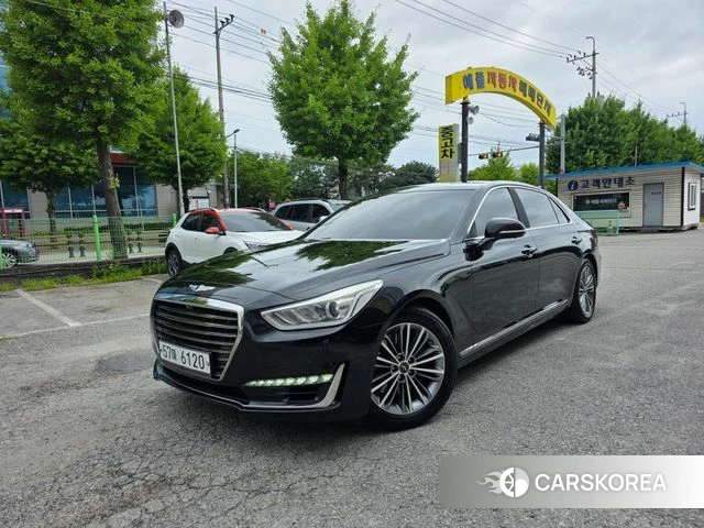 Genesis EQ900 2018 Черный из Кореи
