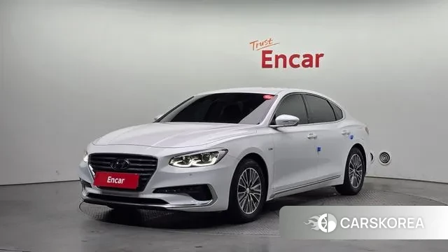 Hyundai Grandeur IG Hybrid 2018 Белый из Кореи