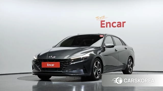 Hyundai Avante (CN7) 2021 Серый из Кореи