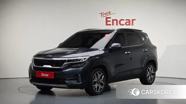 Kia Seltos 2020 Серый из Кореи