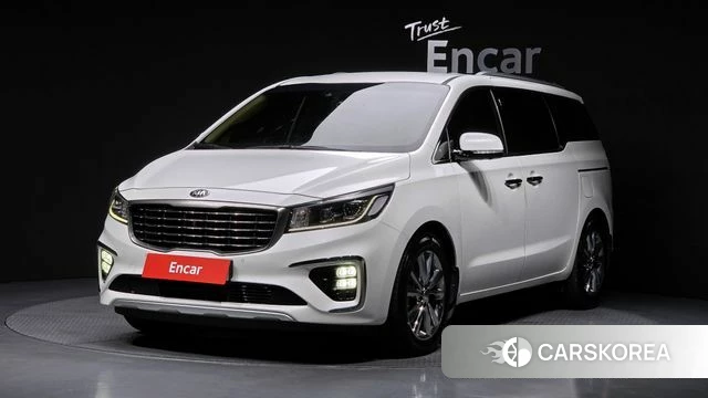 Kia The New Carnival 2019 Белый из Кореи