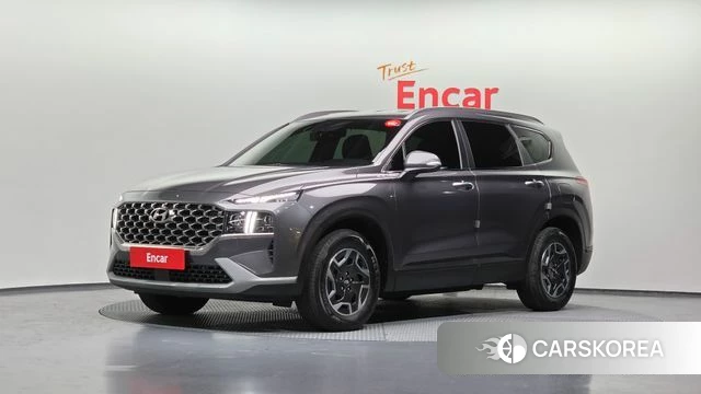 Hyundai The New Santa Fe 2021 Серый из Кореи