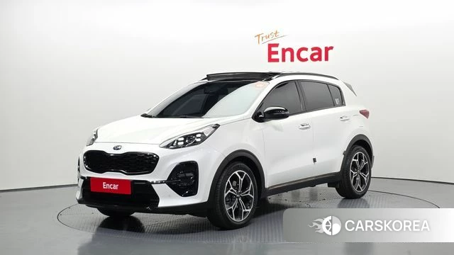Kia Sportage The Bold 2019 Белый из Кореи