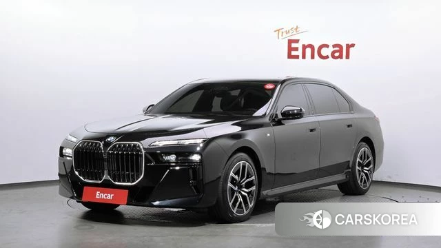 BMW 7 Series (G70) 2024 Черный из Кореи