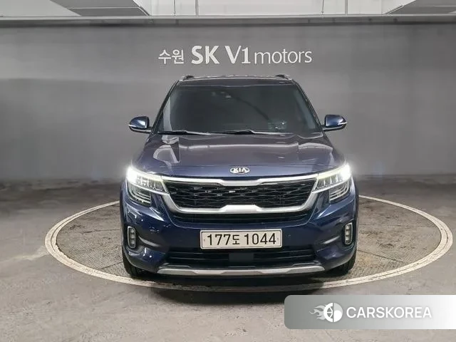 Kia Seltos 2020 Синий из Кореи