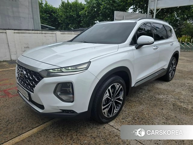 Hyundai Santa Fe TM 2018 Белый из Кореи