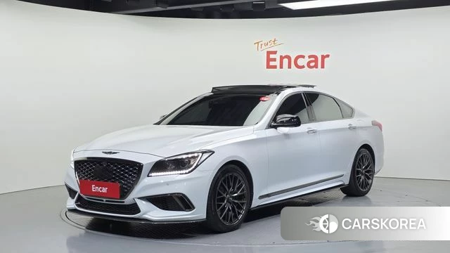 Genesis G80 2018 Белый из Кореи