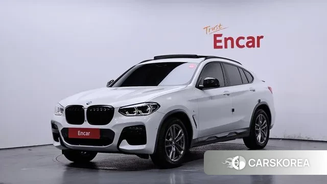 BMW X4 (G02) 2021 Белый из Кореи