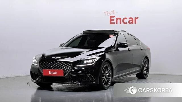 Genesis G80 2018 Черный из Кореи
