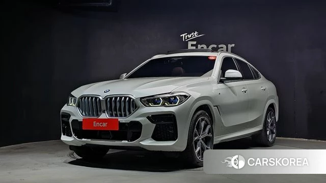 BMW X6 (G06) 2022 Белый из Кореи