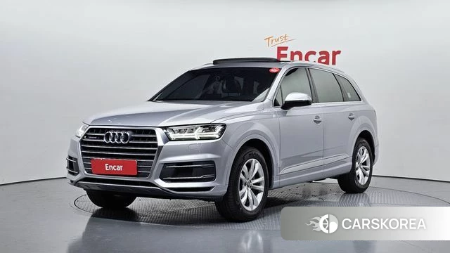Audi Q7 (4M) 2019 Серебристо-серый из Кореи