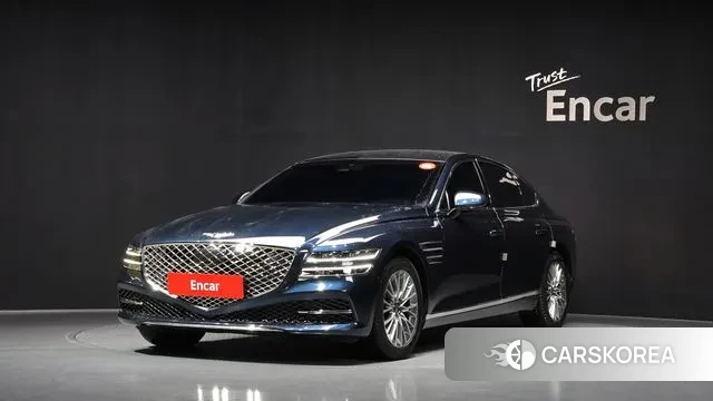 Genesis G80 (RG3) 2023 Синий нефрит из Кореи