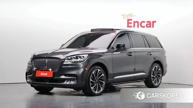 Lincoln Aviator 2nd generation 2020 Серый из Кореи