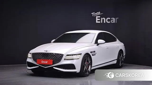 Genesis G80 (RG3) 2021 Белый из Кореи